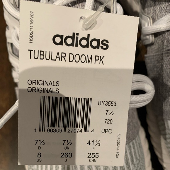 Brand New Adidas Tubular PK shoes - Picture 5 of 5